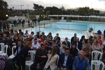 Presentación de la candidatura de Juntos por Telde que lidera Héctor Suárez (Foto TA)